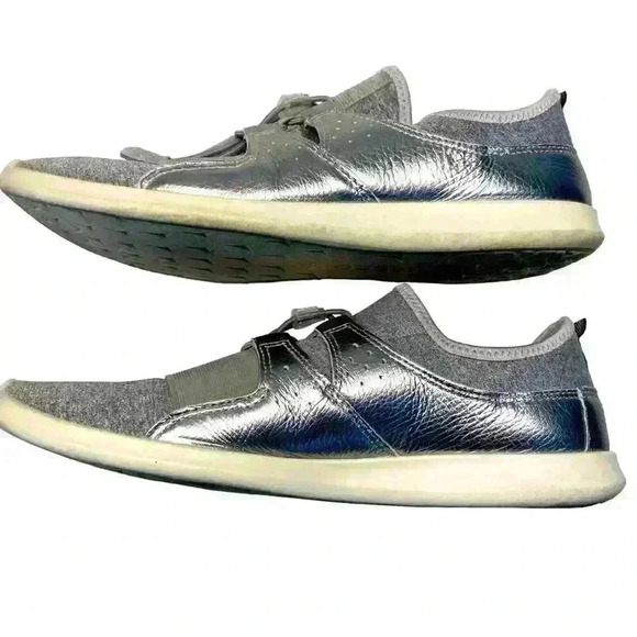 ECCO Women's Sense Toggle Fashion Sneaker Metallic Stone Size 41 (9-9.5) Slip On - Picture 8 of 12